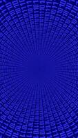 Blue Binary Code Tunnel video