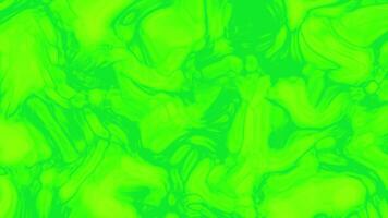 Bright green swirling fluid creates abstract background texture, ideal for design projects, digital art, wallpapers, and vibrant branding concepts. video