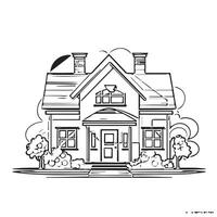 building design garage property 3d development vector