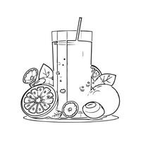 mango design splash slice graphic vector