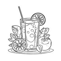 refreshment juice cold design slice vector