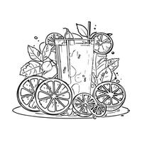 liquid juice 3d white object vector