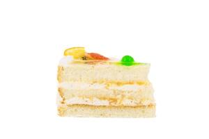 piece of cake on a white background photo