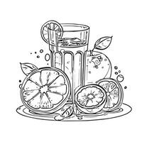 refreshment background spray set fresh vector