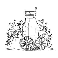 ripe realistic isolated liquid refreshment vector