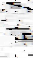 with a square glitch effect. Vertical format. video