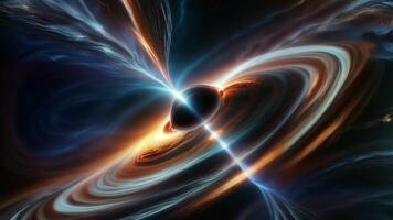 Exploring the mysteries of black holes in deep space video
