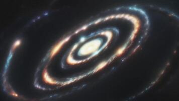 Exploring the wonders of spiral galaxies in deep space video