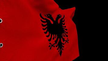 High-Quality Albania Flag Animation Loop video