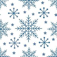 Winter seamless pattern with frosty windows snowflakes and icy designs for a winter wonderland effect concept as Winter wonderland pattern with frosty windows and snowflakes for a Clear vector