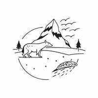 Wildlife in Springtime Alpine Meadows concept as Wildlife emerging in springtime Alpine meadows captured in lively and dynamic interactions within their ecosystem in Photo Stock C Clear vector