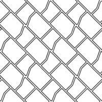 Weave vertical layered panels apply glowing outlines uphold bright white voids realize futuristic tile assembly with creative brand potential concept as Interlace vertical panels i Clear vector