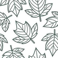 Vintage spring leaves seamless pattern with earthy tones and soft textures for a natural organic design concept as Organic spring leaves pattern with earthy tones and soft textures Clear Set 2 vector