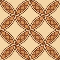 Tribal patterns seamless design with earthy earth tones and interwoven lines for a grounded natural look concept as Earth toned tribal patterns with interwoven lines for a grounded Clear vector