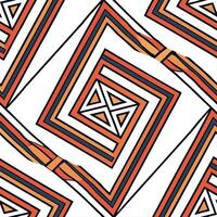 Tribal patterns seamless design with bold lines and earthy tones for a striking cultural aesthetic concept as Bold tribal patterns with earthy tones and geometric lines perfect for Clear Set 2 vector