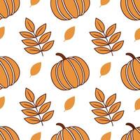 Thanksgiving leaves seamless pattern with rich autumn colors of red orange and yellow for a warm harvest inspired look concept as Warm Thanksgiving pattern with red orange and yell Clear Set 9 vector