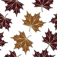 Thanksgiving leaves seamless pattern with rich autumn colors of red orange and yellow for a warm harvest inspired look concept as Warm Thanksgiving pattern with red orange and yell Clear Set 3 vector