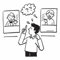Teacher using positive gestures to encourage student participation concept as A teacher using positive gestures to encourage student participation showcasing positive body language Clear vector