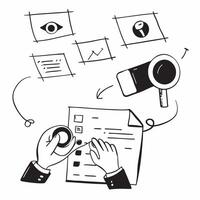 Surveillance Data Management concept as Monitoring and managing surveillance data with a focus on privacy and compliance in security operations in Photo Stock Concept Clear vector