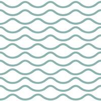 Subtle summer waves seamless pattern with soft undulating lines and muted tones for a peaceful coastal effect concept as Peaceful coastal waves pattern with soft undulating lines a Clear vector