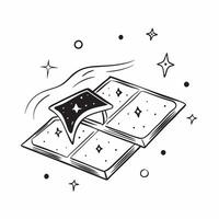 Starry Night Sky Tiles concept as Starry night sky tiles that bring the wonder of the cosmos into children spaces inspiring awe and imagination in Photo Stock Concept Clear vector