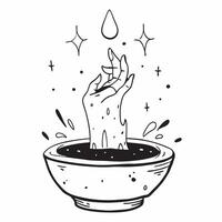 Starlit Soak in Hot Springs concept as Under a starry sky a natural hot spring offers a magical soaking experience combining warmth with celestial wonder in Photo Stock Concept Clear vector