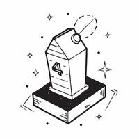 Simple flat design icon Zero Waste Business Model concept as Companies adopt a zero waste business model to eliminate all forms of waste and promote recycling and reusingSimple fl Clear Set 2 vector