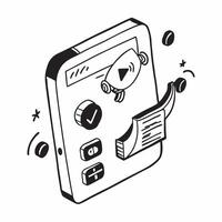 Simple flat design icon Voice User Interface Design concept as Designers specializing in voice user interfaces to create more natural and efficient interactions for usersSimple fl Clear vector