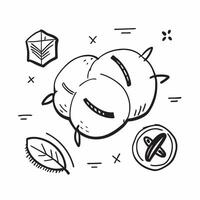 Simple flat design icon Organic Cotton Pattern Tiles concept as Seamless tiles featuring patterns made from organic cotton prints emphasizing eco friendly textile practices flat i Clear vector