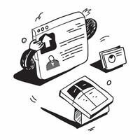 Simple flat design icon Online Privacy Training concept as A webinar focusing on online privacy best practices to educate employees about securing digital informationSimple flat i Clear vector