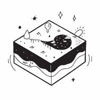Simple flat design icon Flora and Fauna of Alpine Meadows concept as A detailed look at the unique flora and fauna thriving in Alpine meadows showcasing the ecosystems biodiversity Clear vector