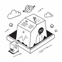 Simple flat design icon Eco Innovation Workshops concept as Workshops aimed at fostering eco innovation among employees to encourage sustainable problem solvingSimple flat illustr Clear Set 2 vector