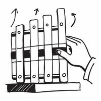 Silhouette of a pallet and a trend line symbolizing inventory trends in double exposure with copy space concept as A silhouette of a pallet intertwined with a trend line represent Clear vector