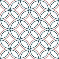 Shape interlocking floral grids with crisp edges subtle color accents and mosaic tradition Ideal for marketing brand consistency or packaging design concept as Use delicate lines Clear vector