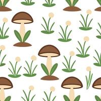 Rustic spring nature seamless pattern with wildflowers and soft earth tones for earthy country inspired designs concept as Earthy spring nature pattern with wildflowers and rustic Clear vector