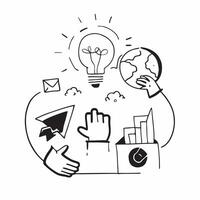 Renewable Resource Management concept as Businesses managing renewable resources to ensure sustainable growth and environmental stewardship in Photo Stock Concept Clear vector
