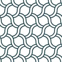 Produce seamless pattern layering parametric wave lattices set crisp white channels shape futuristic tile theme with brand appeal concept as Interlock wave lattices in parametric s Clear vector
