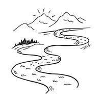 Peaceful Alpine Meadow Stream concept as A gentle stream meanders through a peaceful Alpine meadow surrounded by lush greenery and mountain air in Photo Stock Concept Clear Set 2 vector
