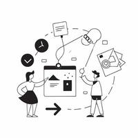 Integrating IoT Devices in Smart Home concept as Integrating IoT devices to enhance the functionality and connectivity of a smart home ecosystemSimple flat illustration in isometr Clear vector