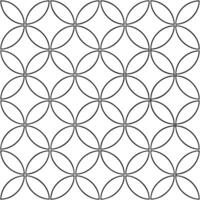 Incorporate twisted wave polygons define linear stroke outlines preserve crisp white fields cultivate sleek futuristic tile pattern concept as Twist wave polygons with linear strok Clear vector