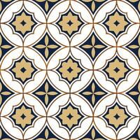 Incorporate Middle Eastern cultural patterns into seamless tile designs with intricate geometric shapes and ornate detailing concept as Focus on capturing the essence of Middle Ea Clear vector