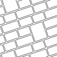 Imagine stylized geometry blocks crisp line intersections spacious white isolation modern tech essence in tile form concept as Rectangular blocks align in linear intersections larg Clear vector