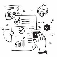 Implementing GDPR Compliance concept as A company updating its policies to ensure GDPR compliance focusing on enhancing personal data security in Photo Stock Concept Clear vector