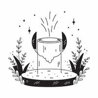 Hidden Jungle Hot Springs concept as Deep in the jungle hidden hot springs offer a secluded and exotic soaking experience surrounded by lush foliage in Photo Stock Concept Clear Set 2 vector
