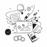 Health Tech Startups concept as Startups innovating in the health tech sector to develop new solutions for improving healthcare delivery in Photo Stock Concept Clear vector