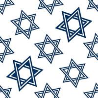 Hanukkah stars seamless pattern with blue and silver tones for a festive celebratory holiday design concept as Elegant Hanukkah stars pattern with blue and silver tones perfect for Clear Set 4 vector
