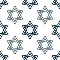 Hanukkah stars seamless pattern with blue and silver tones for a festive celebratory holiday design concept as Elegant Hanukkah stars pattern with blue and silver tones perfect for Clear Set 2 vector