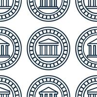 Generate seamless tile patterns merging cultural heritage designs with isolated white balance to produce refined and modern aesthetics concept as Employ ancient cultural symbols in Clear vector