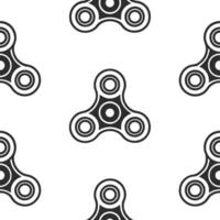 Generate seamless tile designs with VR spinner icons radial data lines and striking white spacing for modern user engagement concept as Spinner icons revolve around radial data lin Clear vector