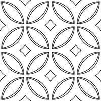 Generate seamless tile blending geometric icons crisp lines stark white panels propelling innovative workplace design concept as Show subtle arcs weaving futuristic emblems highlig Clear vector